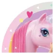 dekoracja tortu oplatek barbie i jednorozec 20 cm dekora