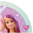 dekoracja tortu oplatek barbie i jednorozec 20 cm dekora