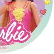 dekoracja tortu oplatek barbie i jednorozec 20 cm dekora