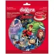 dekoracja tortu oplatek bc druzyna avengers 20 cm dekora
