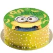 dekoracja tortu oplatek bc minionek dave i banany 20 cm dekora