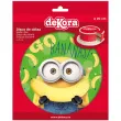 dekoracja tortu oplatek bc minionek dave i banany 20 cm dekora