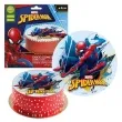 dekoracja tortu oplatek bc spiderman 16 cm dekora