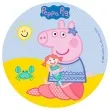 dekoracja tortu oplatek bc swinka peppa 16 cm dekora