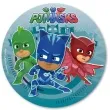dekoracja tortu oplatek elastyczny bezglutenowy pj masks 20 cm dekora