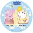 dekoracja tortu oplatek elastyczny bezglutenowy swinka peppa 16 cm dekora