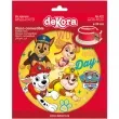 dekoracja tortu oplatek psi patrol druzyna 20 cm dekora