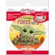 dekoracja tortu oplatek star wars mandalorian 15 5 cm dekora
