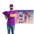 dekoracja tortu oplatek vampirina i przyjaciele 15x21 cm dekora