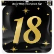 dekoracja wiszaca 18 urodziny classy party 50x50 cm pd party