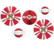 dekoracja wiszaca boze narodzenie amscan 5 szt