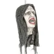 dekoracja wiszaca glowa zombie guirca 25 cm