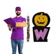 dekoracja wiszaca halloween pajaki i dynia mix carnival toys 100 cm