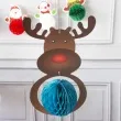 dekoracja wiszaca honeycomb renifer partypal 26 cm