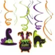 dekoracja wiszaca swiderki halloween mix amscan 12 szt