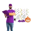 dekoracja wiszaca swiderki halloween mix amscan 30 szt