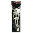 dekoracja wiszaca szkielet bialy 33 cm