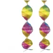 dekoracja wiszaca teczowe spirale folat 100 cm 4 szt