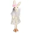 dekoracja wiszaca zajaczek w sukience kremowy arpex