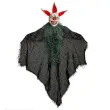 dekoracja wiszacy klaun czarna widmann 50 cm