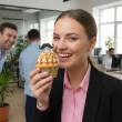 dekoracje do muffinek babeczek przekasek na movember pikery wasy czarne niebieski listopad x6
