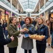 dekoracje do muffinek babeczek przekasek na movember pikery wasy czarne niebieski listopad x6