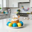 dekoracje do muffinek babeczek swieconki na wielkanoc pikery wielkanocna radosc 6 szt