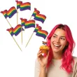 dekoracje do muffinek na pride month parade rownosci pikery lgbt teczowe flagi 6 szt