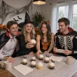 dekoracje do muffinek przekasek na halloween andrzejki pikery szpilki nietoperze czarme 6 szt