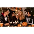 dekoracje do muffinek przekasek na halloween andrzejki pikery szpilki nietoperze czarme 6 szt