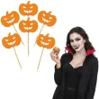 dekoracje do muffinek przekasek na halloween pikery szpilki dynie 6 szt