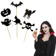 dekoracje do muffinek przekasek na halloween pikery szpilki mix ozdoby 6 szt