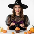 dekoracje do muffinek przekasek na halloween pikery szpilki mix ozdoby 6 szt