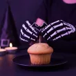 dekoracje do muffinek przekasek na halloween pikery szpilki mix ozdoby 6 szt