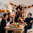 dekoracje do muffinek przekasek pikery szpilki happy halloween swieto dyni ozdoby babeczki x6
