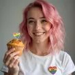 dekoracje do mufinek na pride month parade rownosci pikery teczowe serca lgbt 6 szt