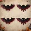 dekoracje do ppowieszenia na halloween andrzejki ozdoby halloweenowe nietoperze czarne 10x5 5 cm