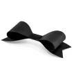 dekoracje kokardki czarne partydeco 6szt
