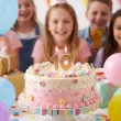 dekoracje na 10 urodziny swieczki na tort liczba 10 zloty 4 5 cm 2 szt