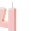 dekoracje na 14 urodziny swieczki na tort liczba 14 rozowy 4 5 cm 2 szt