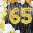 dekoracje na 65 urodziny zestaw balonow liczba 65 zloty 33 dgt 2 elementy