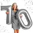 dekoracje na 70 urodziny rocznice zestaw balonow liczba 70 srebrny 39 dgt 2 elementy