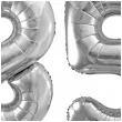 dekoracje na 85 urodziny rocznice zestaw balonow liczba 85 srebrny 39 dgt 2 elementy