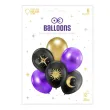dekoracje na andrzejki balony metaliczne astrologia do girland 12 6 szt
