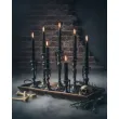 dekoracje na andrzejki zestaw czarnych swiec rytualnych astro zodiak wrozba magiczne 5 szt