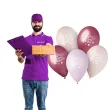 dekoracje na dzien babci balony kochanej babci kwiaty i serca rozowe 13 5 szt