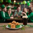 dekoracje na dzien swietego patryka oslonki na muffinki koniczynki zielone do szkoly baru x6
