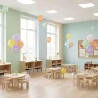 dekoracje na dzien wiosny do przedszkola szkoly balony stokrotki mix partydeco 12 5 szt