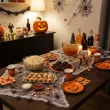 dekoracje na halloween andrzejki pajaki czarne partydeco 10 szt