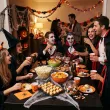 dekoracje na halloween andrzejki pajaki czarne partydeco 10 szt